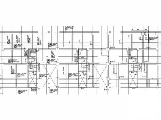 18层框支剪力墙结构商住楼结构CAD施工图纸（桩承台基础） - 2