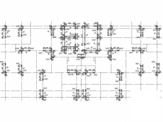 19层剪力墙结构商住楼结构CAD施工图纸（桩基础） - 3