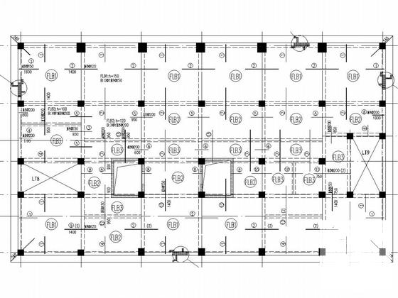 6层框架结构体育公园会所结构CAD施工图纸 - 5