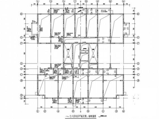 17层剪力墙结构住宅楼结构CAD施工图纸（建施） - 3