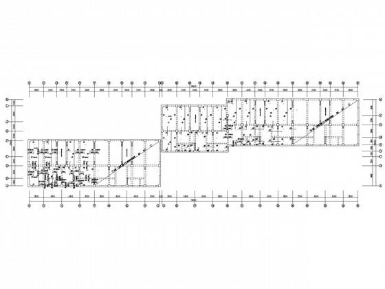 带地下室5层底框职工单身宿舍结构CAD施工图纸(边缘构件配筋) - 3