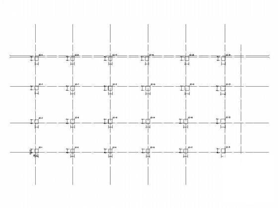 11层框架结构宾馆结构CAD施工图纸（8度抗震、地下1层框剪） - 4