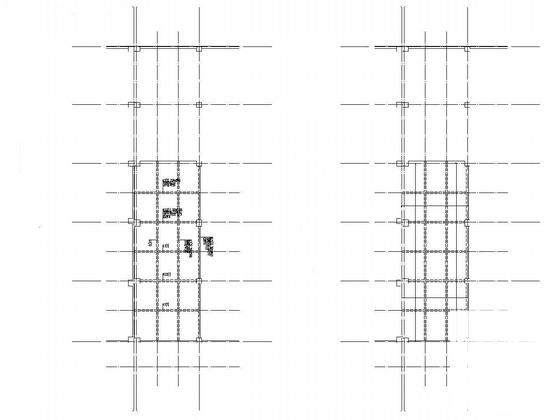 11层框架结构宾馆结构CAD施工图纸（8度抗震、地下1层框剪） - 5