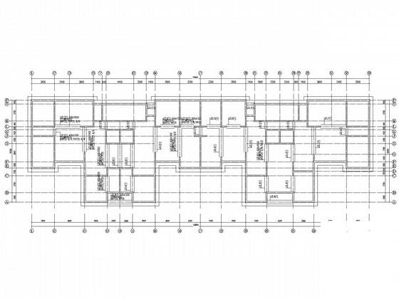 带地下室21层剪力墙住宅楼结构CAD施工图纸 - 2