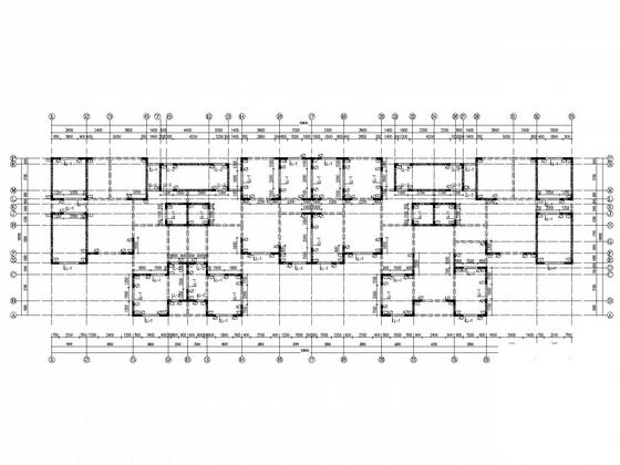 带地下室21层剪力墙住宅楼结构CAD施工图纸 - 4