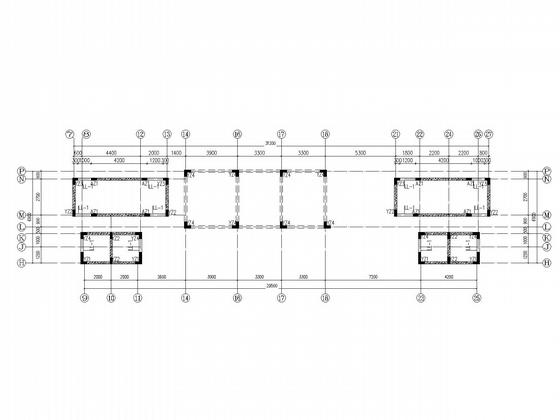 带地下室21层剪力墙住宅楼结构CAD施工图纸 - 5