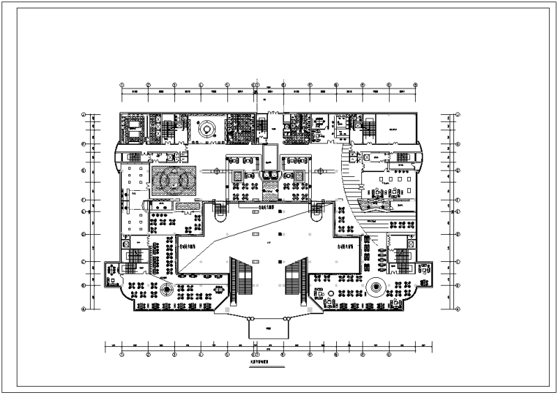 假日广场酒店超全建筑CAD施工图纸(钢筋混凝土结构) - 3