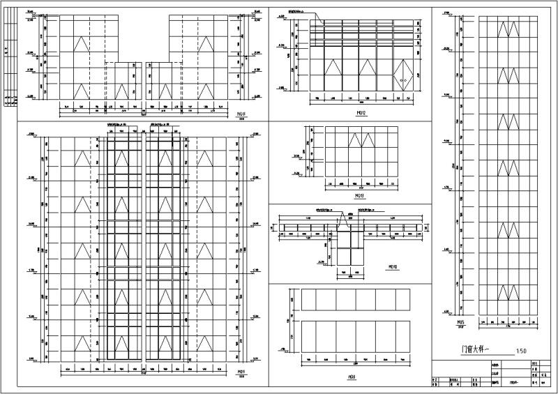 现代高层宾馆酒店建筑设计CAD施工图纸(钢筋混凝土结构) - 5