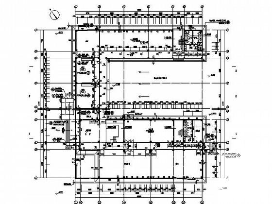 学院5层实训楼建筑施工CAD图纸 - 3