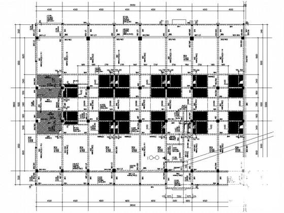 5层框架结构星级酒店结构CAD施工图纸（预应力高强混凝土管桩基础） - 3