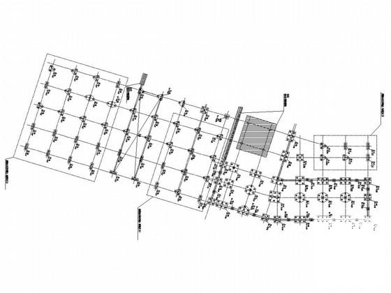 11层框架结构商务酒店结构CAD施工图纸（静压预应力管桩） - 1