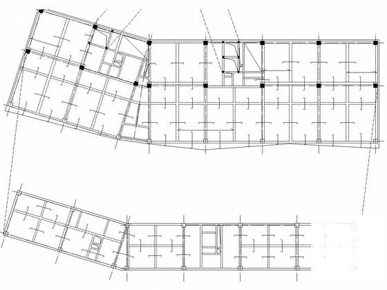 11层框架结构商务酒店结构CAD施工图纸（静压预应力管桩） - 5