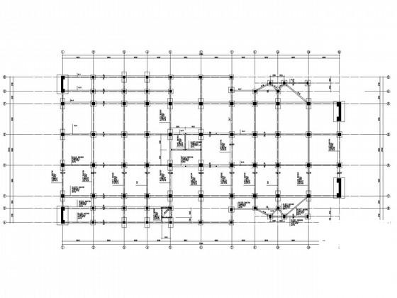 行政办公大楼框架剪力墙结构CAD施工图纸 - 3