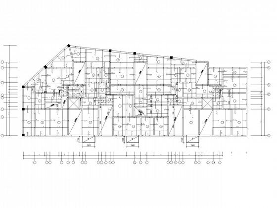 18层带地下室剪力墙住宅楼结构CAD施工图纸 - 1