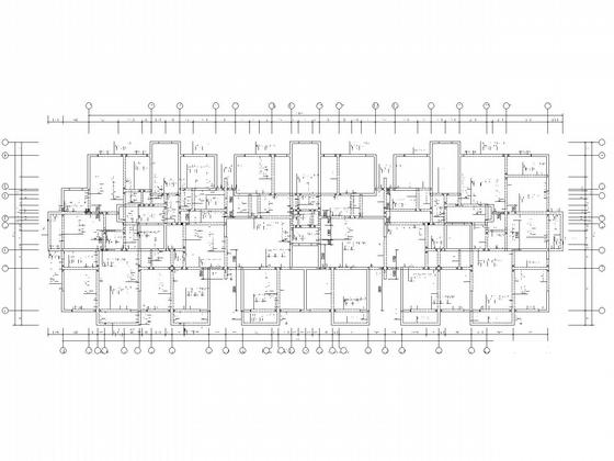 18层带地下室剪力墙住宅楼结构CAD施工图纸 - 4