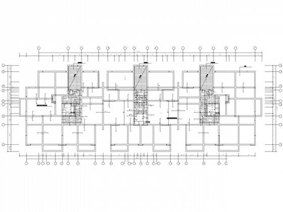 18层带地下室剪力墙住宅楼结构CAD施工图纸 - 5