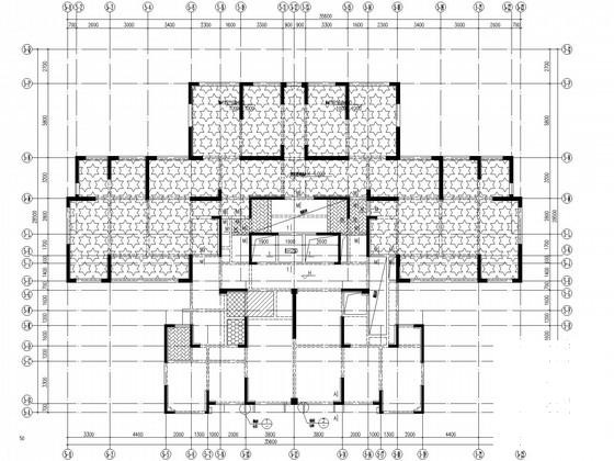 地下2层地上34层商住楼剪力墙结构CAD施工图纸 - 1
