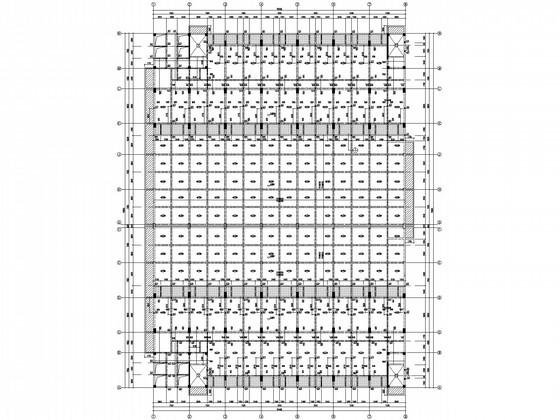 13层框架剪力墙宿舍楼结构CAD施工图纸（桩基础） - 2