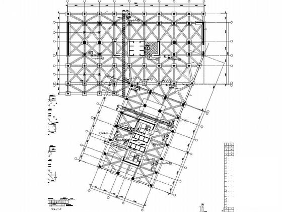 25层科技研发大厦地下室结构CAD施工图纸（桩基础） - 5