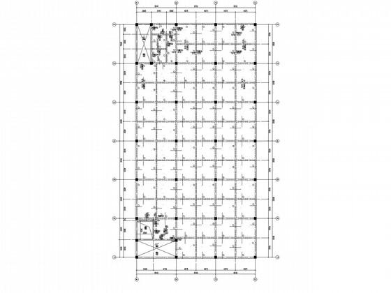4层框架办公楼结构CAD施工图纸(深层搅拌桩) - 3