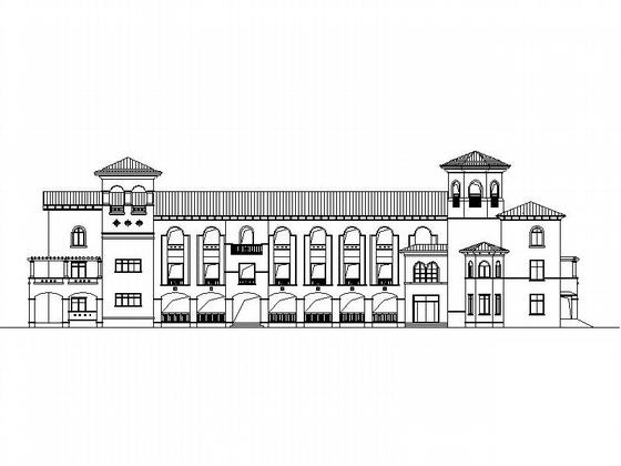 威尼斯水城第六街区3层9班幼儿园建筑施工CAD图纸(门窗大样图) - 1