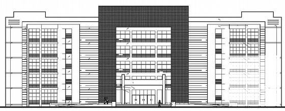 5层教学楼建筑CAD施工图纸 - 1