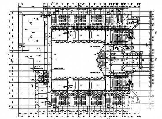 5层教学楼建筑CAD施工图纸 - 3