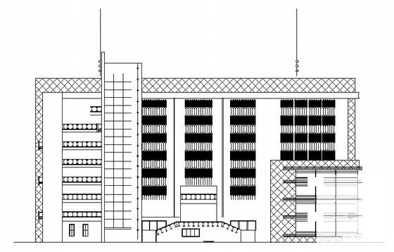 9层大学东校区实验楼建筑施工CAD图纸(卫生间详图) - 1