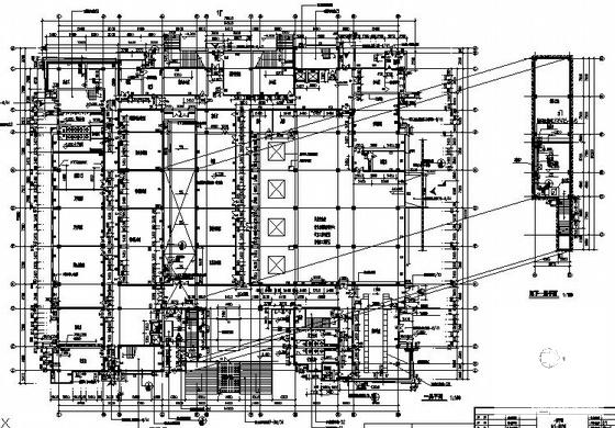 9层大学东校区实验楼建筑施工CAD图纸(卫生间详图) - 3