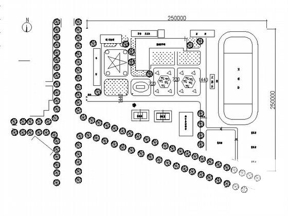 现代风格市级重点中学教学楼建筑设计CAD施工图纸 - 3