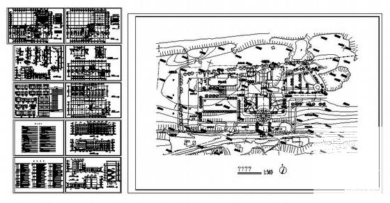 城市人民警察培训学校3层教学楼建筑施工CAD图纸(卫生间详图) - 4