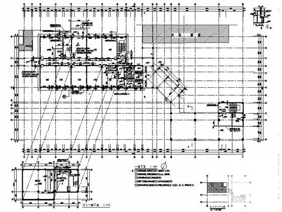 6层现代风格中学教学楼建筑施工CAD图纸 - 3