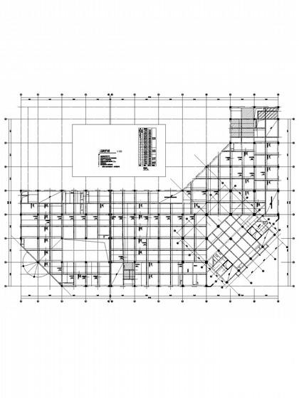 15层框架剪力墙带1层地下室商住楼结构CAD施工图纸(人工挖孔灌注桩) - 2