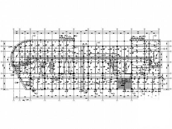 16层框剪结构疾病预防控制中心结构CAD施工图纸（CFG桩） - 3