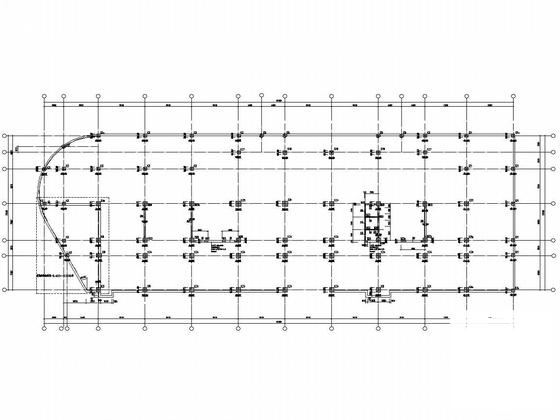 16层框剪结构疾病预防控制中心结构CAD施工图纸（CFG桩） - 4