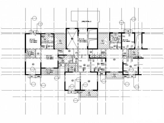 16层剪力墙结构公寓结构CAD施工图纸（地下两层车库） - 2