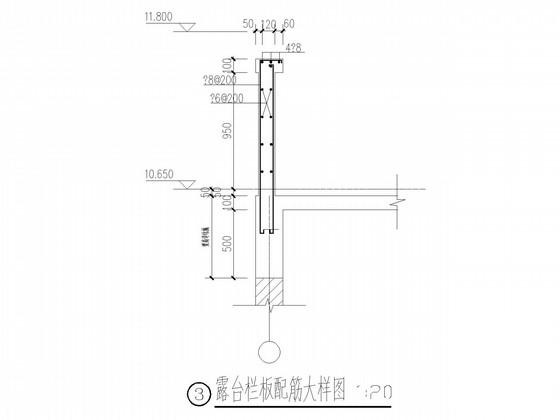 4层框架住宅楼结构CAD施工图纸(独立基础) - 4