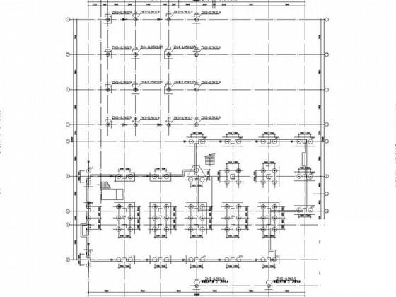 11层框架结构中医院门急诊综合楼结构CAD施工图纸（钻孔扩底灌注桩） - 1