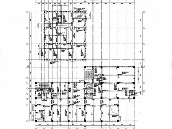 11层框架结构中医院门急诊综合楼结构CAD施工图纸（钻孔扩底灌注桩） - 3