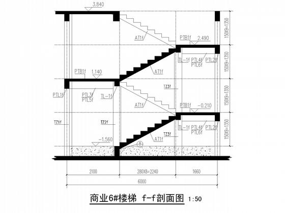 带满堂地下室剪力墙高层住宅楼结构CAD施工图纸（桩基础） - 5