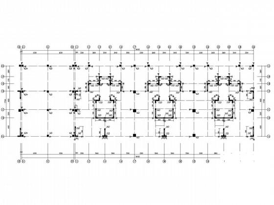 16层框架剪力墙住宅楼结构CAD施工图纸(梁平法配筋图) - 3