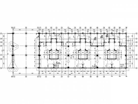 16层框架剪力墙住宅楼结构CAD施工图纸(梁平法配筋图) - 5