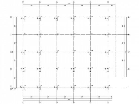 11层综合楼框架剪力墙结构CAD施工图纸(地下室大样图) - 2