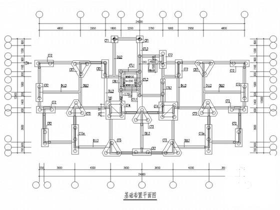 11层花园小区剪力墙住宅楼结构CAD施工图纸 - 1