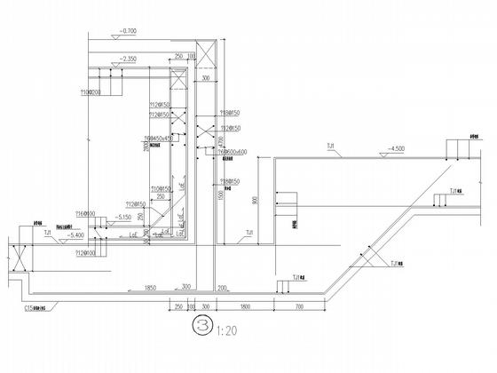 16层框剪医院业务综合楼结构CAD施工图纸（独立基础） - 4