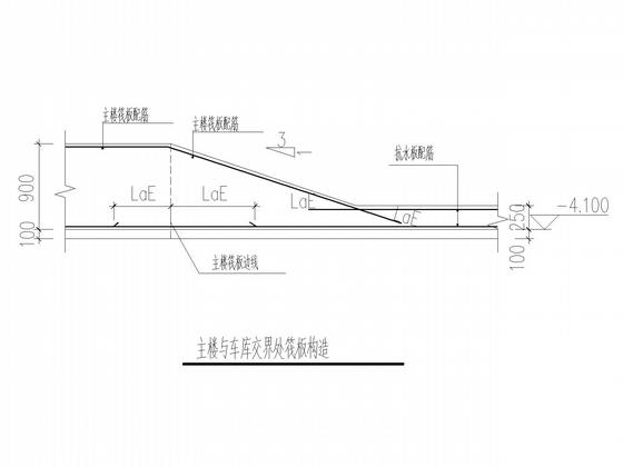 17层框剪住宅楼结构CAD施工图纸(CFG桩、平法) - 5