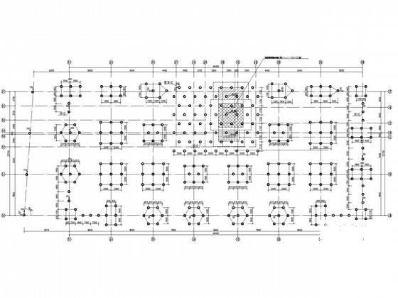 物流园两栋22层框剪配送中心结构CAD施工图纸 - 2