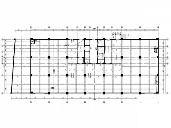 物流园两栋22层框剪配送中心结构CAD施工图纸 - 5