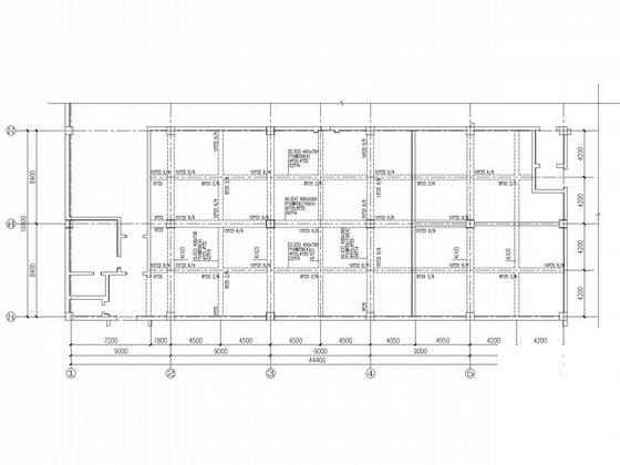 16层框架核心筒半弧形商住楼结构CAD施工图纸(构架层、管桩、含建施)(基坑平面布置图) - 4