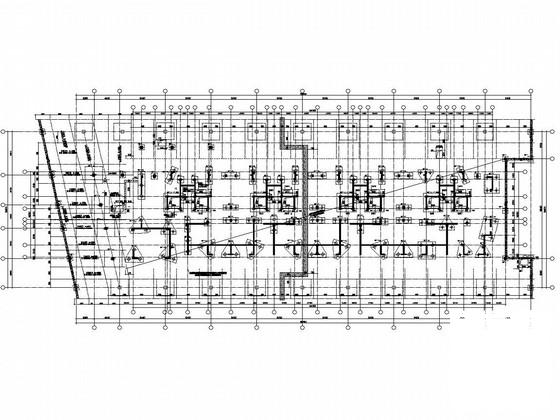 18层剪力墙结构高层住宅楼结构CAD施工图纸(预应力混凝土管桩) - 2